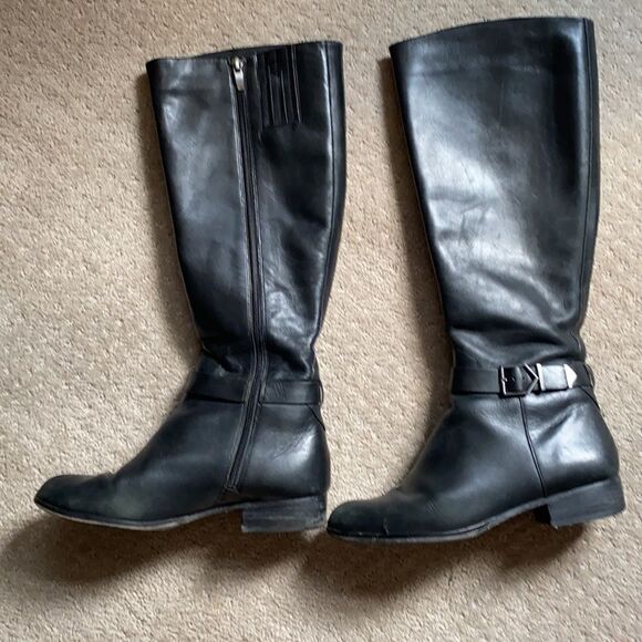 Adrienne Vittadini. Riding boots. Size 7. Black - Picture 2 of 4